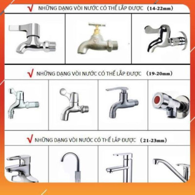 ️Evoucher Bộ dây vòi xịt nước rửa xe, tưới cây , tăng áp 3 lần, loại 3m, 5m 206701Qđầu đồng, cút+  túi đựng bút