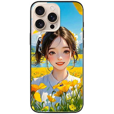 Ốp lưng dành cho Iphone 16 - 16 Plus - 16 Pro - 16 Pro Max - Cánh Đồng Hoa Vàng - Hàng Chính Hãng