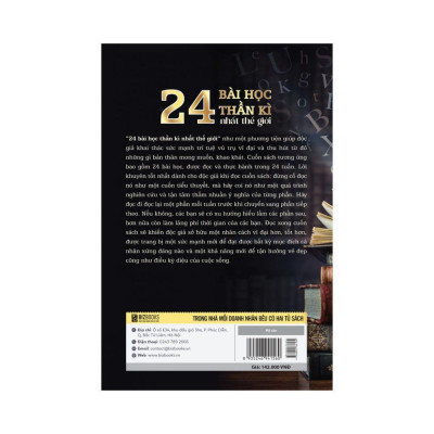 Sách - 24 Bài Học Thần Kì Nhất Thế Giới - Khai Thác Sức Mạnh Trí Tuệ Và Thu Hút Những Điều Bản Thân Mong Muốn - MCBooks