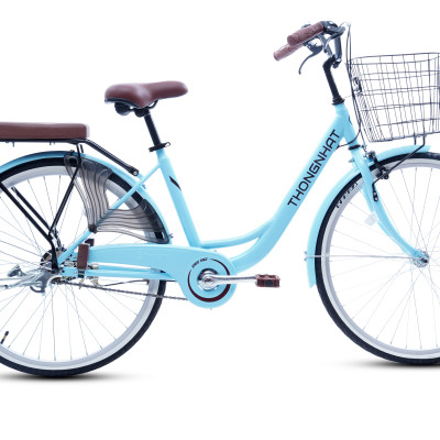 Xe đạp Thống Nhất LD26 phiên bản mới, Phù hợp với người cao từ 1m45 trở lên đi