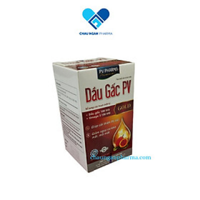 Dầu gấc PV Gold Chai 100 viên 