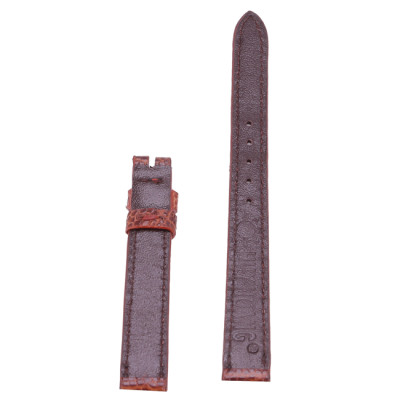 Dây đồng hồ da đà điểu nhiều size màu nâu đỏ HJ8407-15-23-38-47-56 