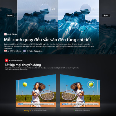 [SP Mới 2025] Smart Tivi Toshiba 65 inch AI 4K UHD 65C350RP, Giao Hàng Toàn Quốc, Bảo Hành 24 Tháng, Hàng Chính Hãng