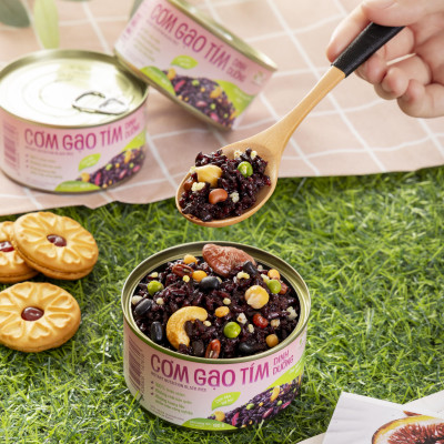 Cơm gạo tím dinh dưỡng ăn liền TÂM MINH FOODS