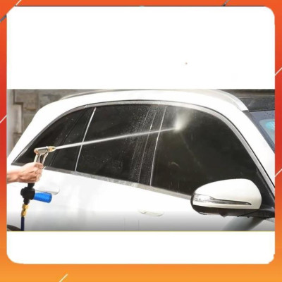 Vòi Xịt️Evoucher Bộ dây vòi xịt nước rửa xe, tưới cây , tăng áp 3 lần, loại 3m, 5m 206236 đầu đồng,cút đồng+  đai