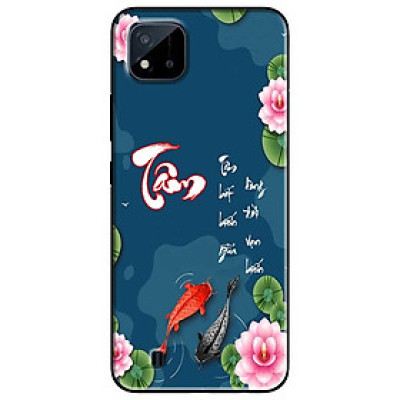 Ốp lưng cho Oppo Realme 10 - C11 2021 - C65 4G - C67 - C20 - Poco X6 5G - Tâm Cá KOI - Hàng Chính Hãng