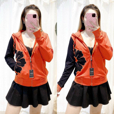 Áo khoác nỉ thun coton da cá chống nắng cao cấp nhiều màu  MS02 Freesize 40- 56kg