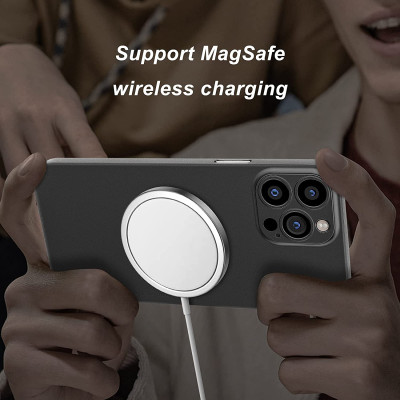 Ốp lưng chống sốc siêu mỏng 0.3mm cho iPhone 13 Pro Max hiệu Memumi mặt lưng nhám mềm mịn thời trang tinh tế - hàng nhập khẩu