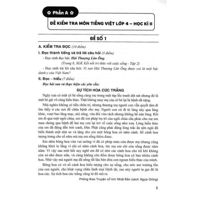 Sách - Bộ Đề Kiểm Tra Môn Tiếng Việt Lớp 4 - Tập 2 - Dùng Kèm SGK Kết Nối Tri Thức Với Cuộc Sống - Hồng Ân