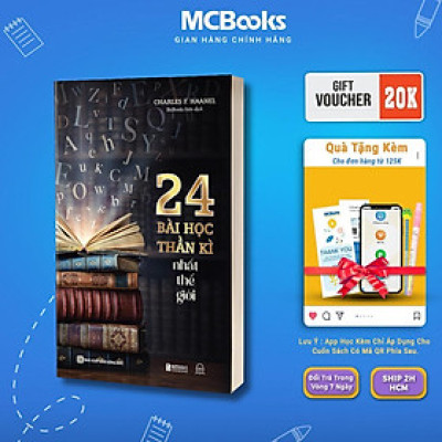 Sách - 24 Bài Học Thần Kì Nhất Thế Giới - Khai Thác Sức Mạnh Trí Tuệ Và Thu Hút Những Điều Bản Thân Mong Muốn - MCBooks