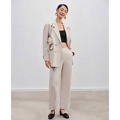 Quần Ống Suông Linen Lanh PAN063 thời trang thiết kế Hity
