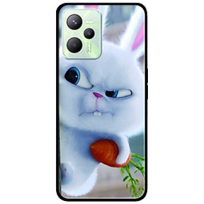 Ốp lưng dành cho Realme C35 mẫu Thỏ Trắng Nhăn Mặt
