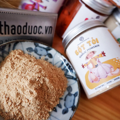 Bột Tỏi Sấy Lạnh Shopthaoduoc 100g - Bột Tỏi Nguyên Chất 100%
