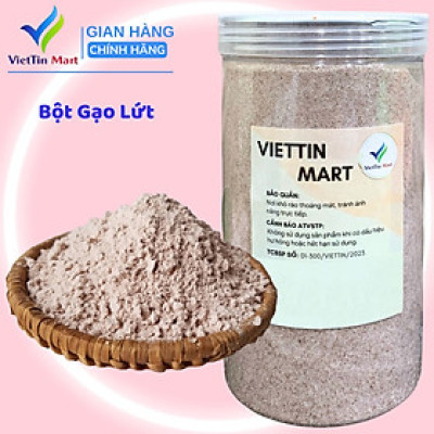Bột Gạo Lứt Sống Nguyên Chất Viettinmart 500g