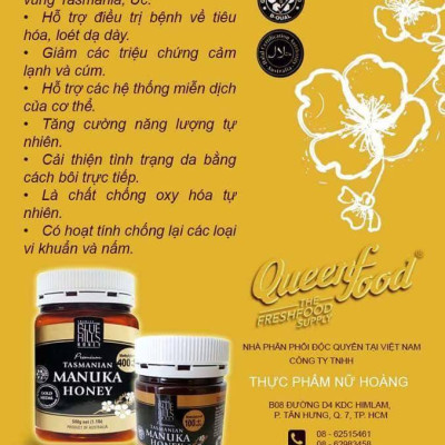 Mật Ong Manuka BlueHills MGO 400+  250gr Úc