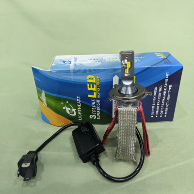 Đèn Pha LED Ô Tô - Xe Máy H4 36W 3 Nhiệt Màu AUTO:  Siêu Sáng 36W Loại Tốt