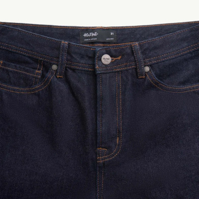 Quần jeans nam màu Xanh đen (tiêu navy) . Form Straight - ROUTINE 10F24DPA032 | ROUTINE CÀ MAU