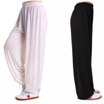 Quần Thể Dục Nam Nữ - Thái Cực Quyền - Lụa Tơ Tằm Siêu Mát Siêu Co Dãn