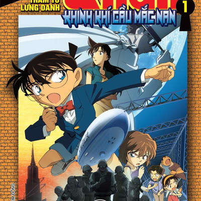 Thám Tử Lừng Danh Conan - Hoạt Hình Màu - Khinh Khí Cầu Mắc Nạn - Tập 1 (Tái Bản 2024)