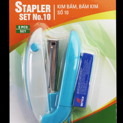 Combo bấm kim Officetex OT-CST004 (1 bấm kim, 1 hộp kim bấm)