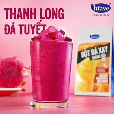 Bột Đá Xay Không Sữa LÚAVE 500g (Chuyên Dùng Cho Các Món Sinh Tố Trái Cây, Không Dùng Sữa, Chống Phân Tầng, Tách Lớp)