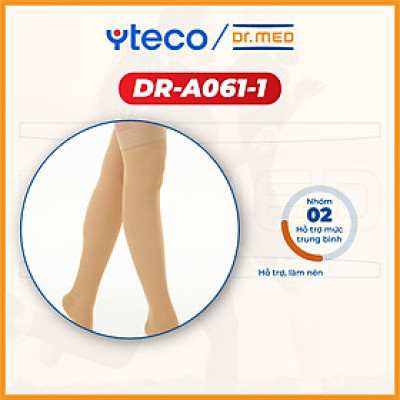 Vớ giảm suy tĩnh mạch ngang đùi (20->30mmHg) Dr.MED DR-A061-1