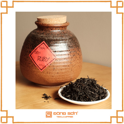 Trà Đen [ Ruby ] 4 sao - Gói 50g - Nước đỏ Ruby, mềm mịn, thơm mùi mận ngọt - Đông Sơn