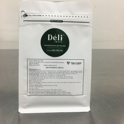 Pudding Sầu Riêng Déli - Tách lẻ 250gr - chuyên dùng làm topping trà sữa - thơm béo, mềm mại