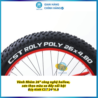 XE ĐẠP BÁNH BÉO CHEVAUX TOTO FAT