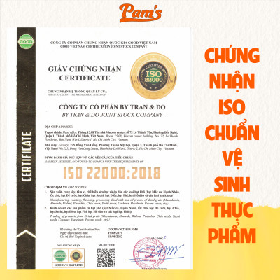 Combo hạnh nhân Mỹ + Macca nhập khẩu Úc Pam