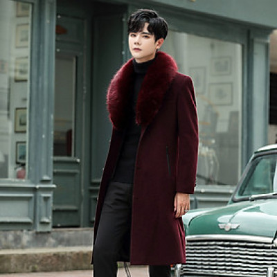 Áo dạ nam dáng dài hàn quốc cao cấp NAD198