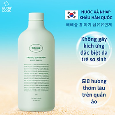 Nước Xả Quần Áo Không Gây Kích Ứng Da Nhập Khẩu Hàn Quốc Bebesup