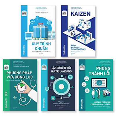 Bộ Công Cụ Tinh Gọn Trong Y Tế (Bộ 5 cuốn)