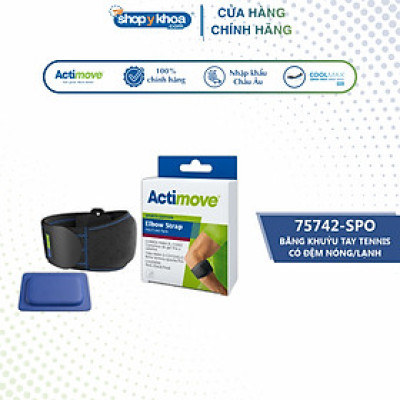 Băng khuỷu tay tennis có đệm nóng/lạnh 75742-SPO Actimove Elbow Strap
