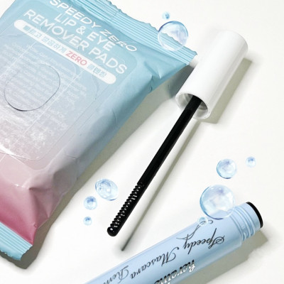 Set Dây Mascara Làm Nâng Cong Dài, Dày Rậm Mi Và Tẩy Trang Mi Kissme (6g & 6.6ml)