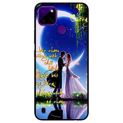 Ốp lưng dành cho Realme C21Y - C25Y mẫu Thư Pháp Vợ Chồng Ôm Nhau