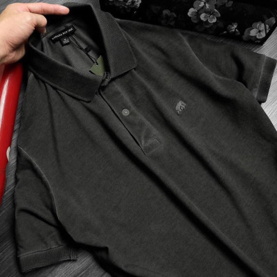 Áo thun polo nam bụi_wax acid_nam tính