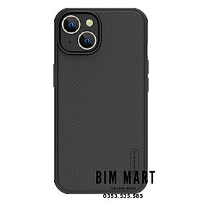 Ốp lưng chính hãng Nillkin dành cho iPhone 14 dạng sần - Hàng Nhập Khẩu (Tặng 2 túi PVC đựng thẻ ATM)