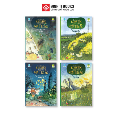 Sách - Truyện Tranh Khoa Học Về Các Loài Côn Trùng - Đinh Tị Books