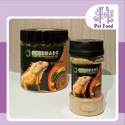 Thức ăn Iguana Trưởng Thành, Rồng Nam Mỹ trưởng thành vị CHUỐI - Tiêu hóa tốt, Cơ thể săn chắc - hộp 230g