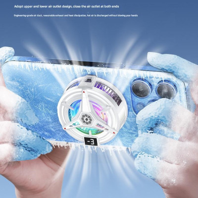 Tản nhiệt sò lạnh Led TL07 Gaming siêu mát cho điện thoại hàng nhập khẩu