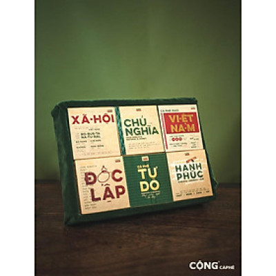 Set quà tặng 2024 Cộng Cà Phê - Set Cà Phê Sành Điệu - Set 25