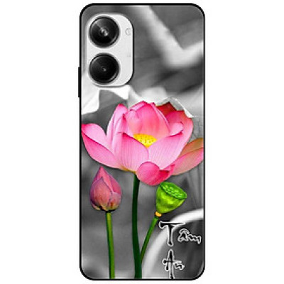 Ốp lưng cho Realme 9i - Realme 10 - C11 2021 - C65 4G - C67 - C20 - Poco X6 5G - Sen Hồng Tâm An - Hàng Chính Hãng