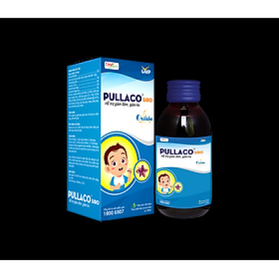 TPBVSK PULLACO SIRO – Hỗ trợ giảm ho, giảm đờm, giảm đau rát họng do viêm họng, viêm phế quản