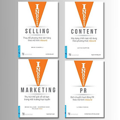 (Bộ 4 Cuốn) Inbound Selling - Inbound Content - Inbound Marketing - Inbound PR - (bìa mềm)