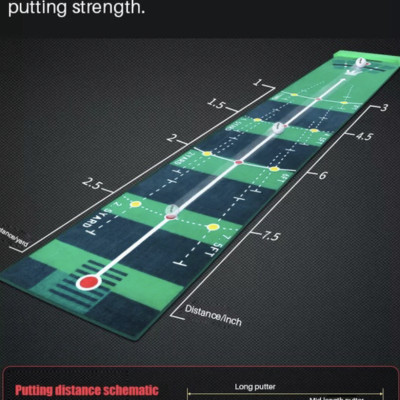 Thảm tập putting Golf chính hãng PGM mã TL018 thảm nhung