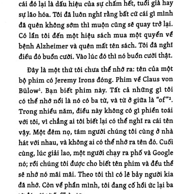 Trời Ơi, Tôi Chẳng Nhớ Gì Cả