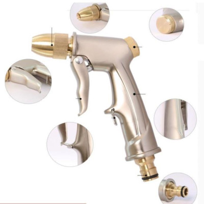  Bộ dây vòi xịt nước rửa xe, tưới cây . tăng áp 3 lần, loại 7m, 10m 206701-1 đầu đồng, cút, + tặng mở chai