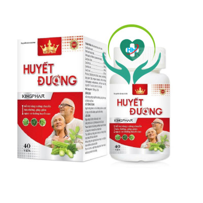 Viên uống tiểu đường Huyết Đường Kingphar- ổn định đường huyết  , Kiểm Soát, Ngăn Biến Chứng Tiểu Đường