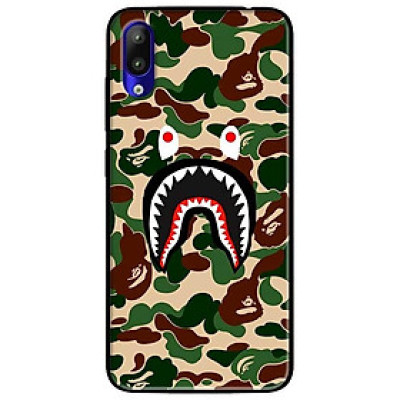 Ốp lưng dành cho Vsmart Start mẫu Bape Camo Xanh Lá